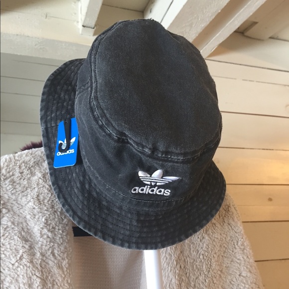 adidas originals denim bucket hat